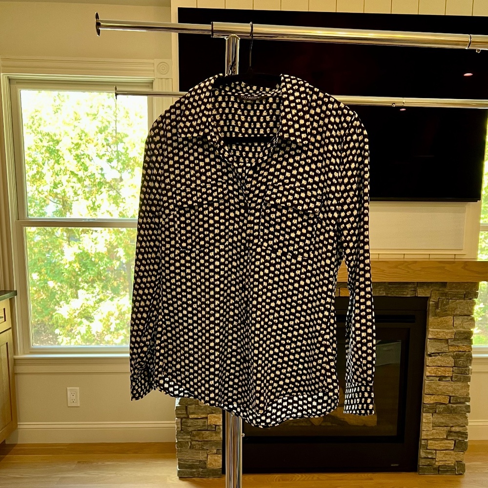 Liverpool button-down blouse